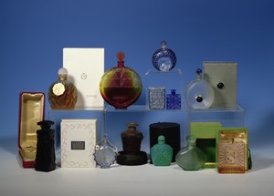 Selectie van Parfumflesjes (glas)